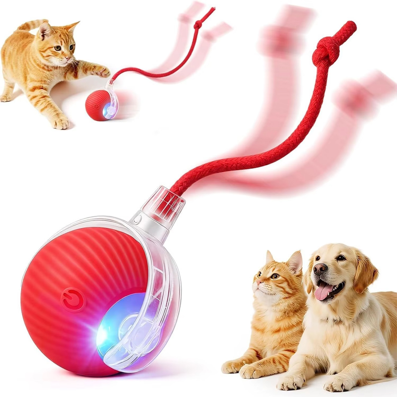 Automatic Moving Dog Ball - 새로운 강아지 인터랙티브 볼 장난감 자동