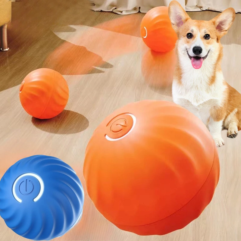 Automatic Moving Dog Ball - SS 애완동물용 장난감 공, 자동으로 움직이는
