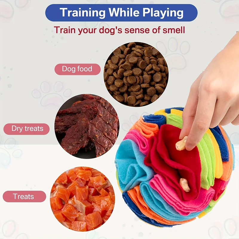 Snuffle Mat For Dogs - 반려견을 위한 인터랙티브 장난감 스너플 볼,