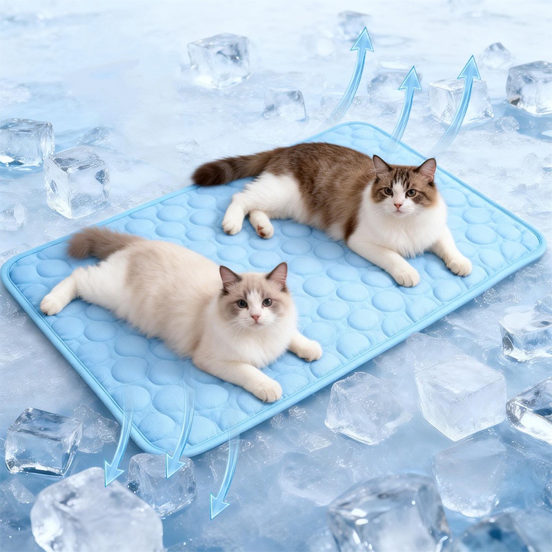 Pet Beds - 특대형 강아지 쿨링 매트, 여름용 내구성