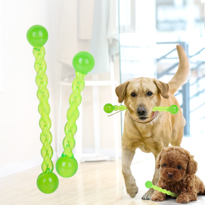 Indestructible Dog Chew Toy - 강아지 치아 스틱 강아지 장난감, 환경
