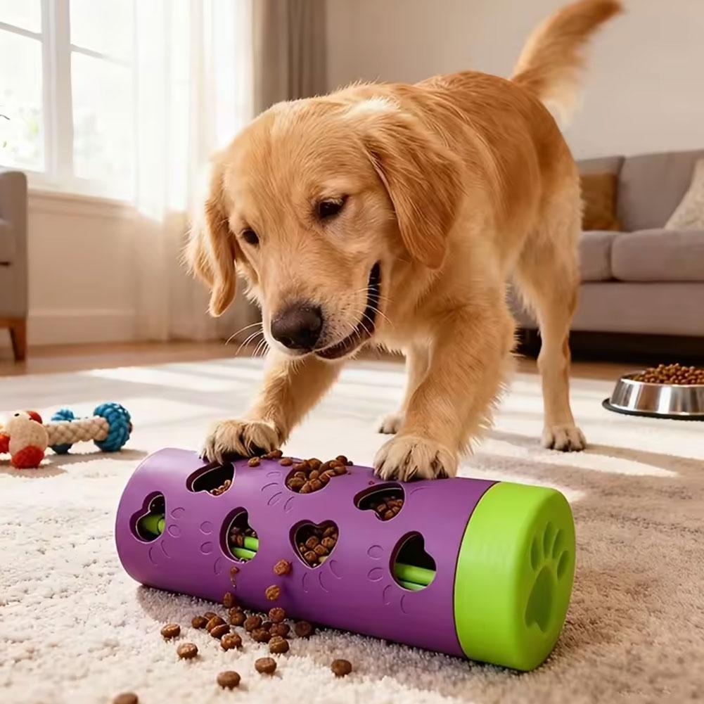 Dog Puzzle Feeder Toy - 인터랙티브 탈부착 가능 반려동물 슬로우 급식기