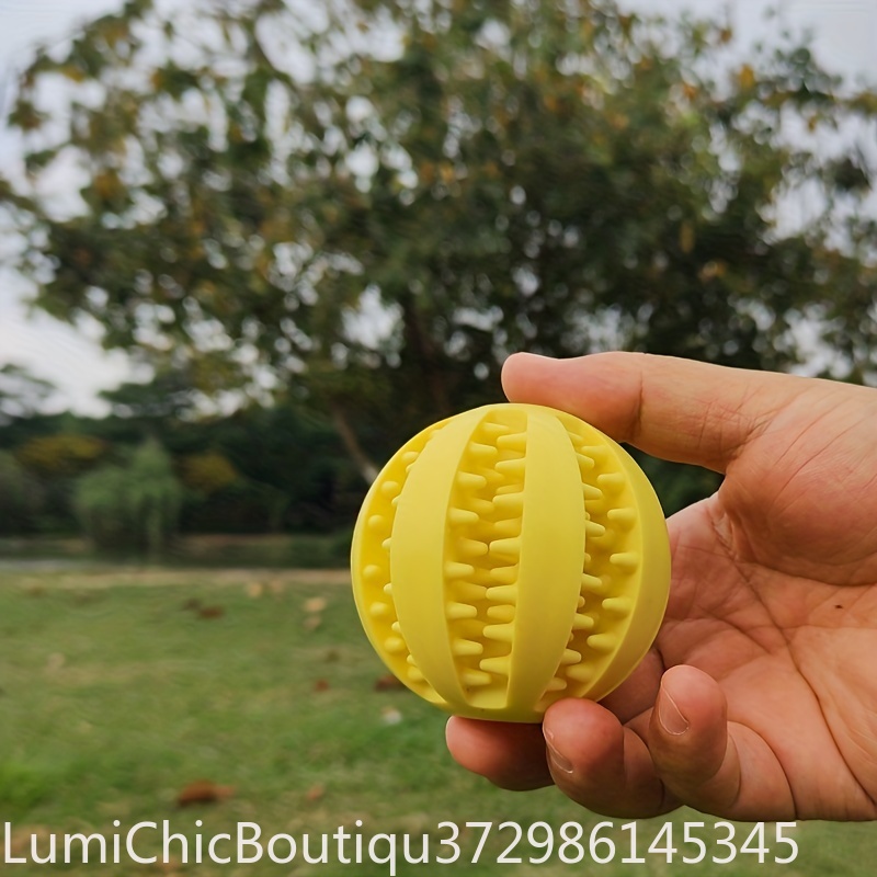 고무 간식 배출용 강아지 공 장난감 내구성 있는 씹는  - Rubber Treat Dispensing Dog Toy 리뷰 및 가격