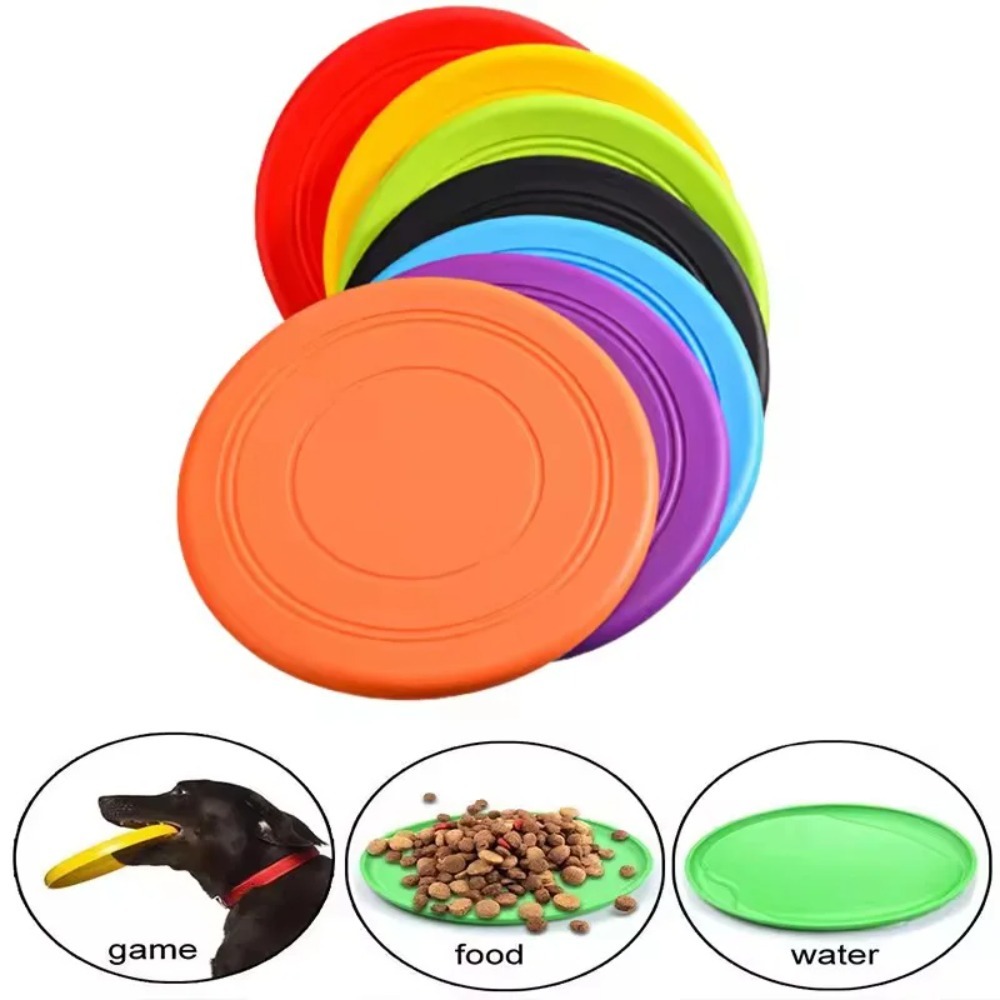 강아지 플라잉 디스크 TPR 애완동물 장난감 인터랙티브 - Flying Disc Dog Training Toy 리뷰 및 가격
