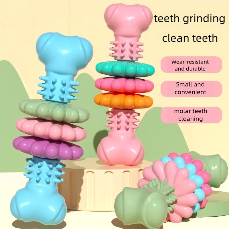 튼튼한 TPR 소재 강아지 씹는 장난감 뼈 모양 내구성 - Teeth Cleaning Dog Chew Bone 리뷰 및 가격