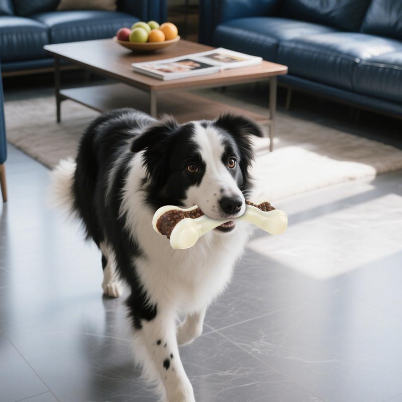 개 뼈 장난감 대화 형 청소 치아 지루함 완화 대화 형 - Teeth Cleaning Dog Chew Bone 리뷰 및 가격