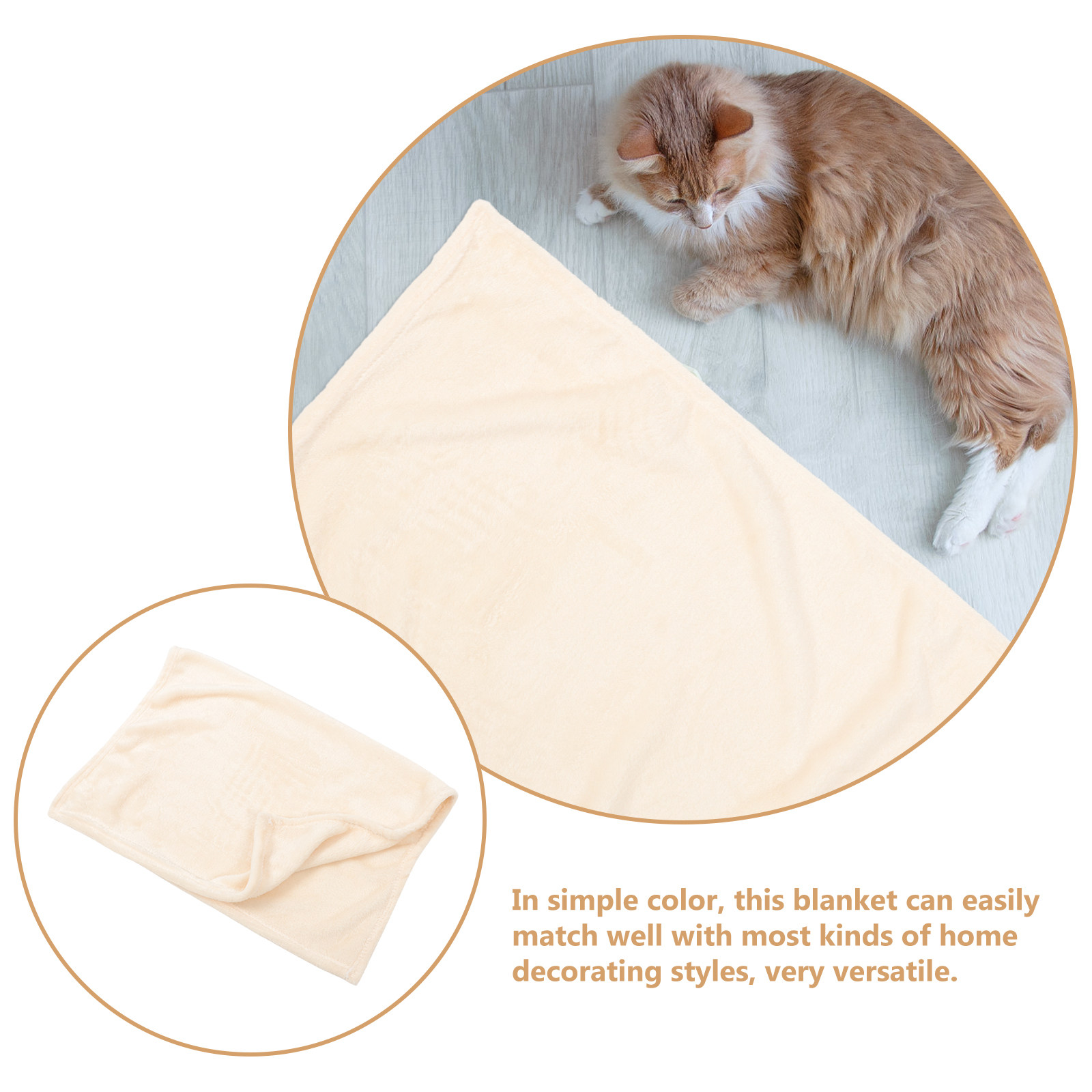 따뜻한 코랄 플리스 애완동물 담요 두꺼운 강아지 고양이 - Pet Beds 리뷰 및 가격
