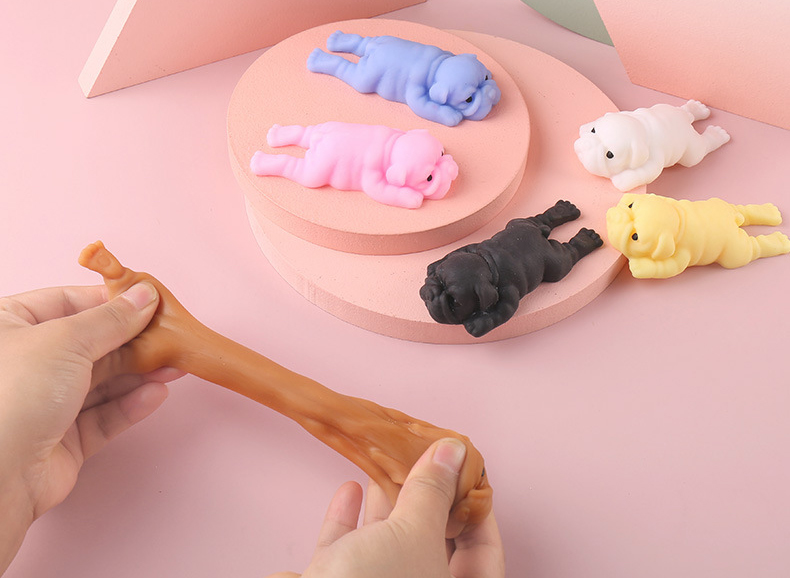Squishy Dogs 애니메이션 Fidget 장난감  - Interactive Squeaky Plush Dog Toy 리뷰 및 가격
