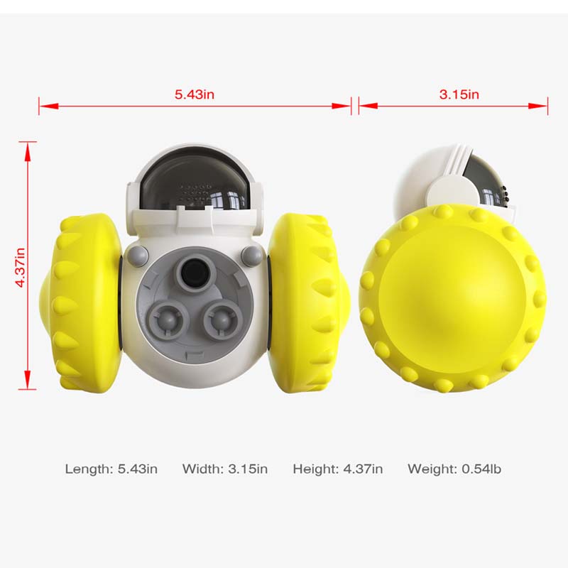새로운 인기 애완동물 밸런스 카 슬로우 피더 장난감 텀 - Dog Puzzle Feeder Toy 리뷰 및 가격