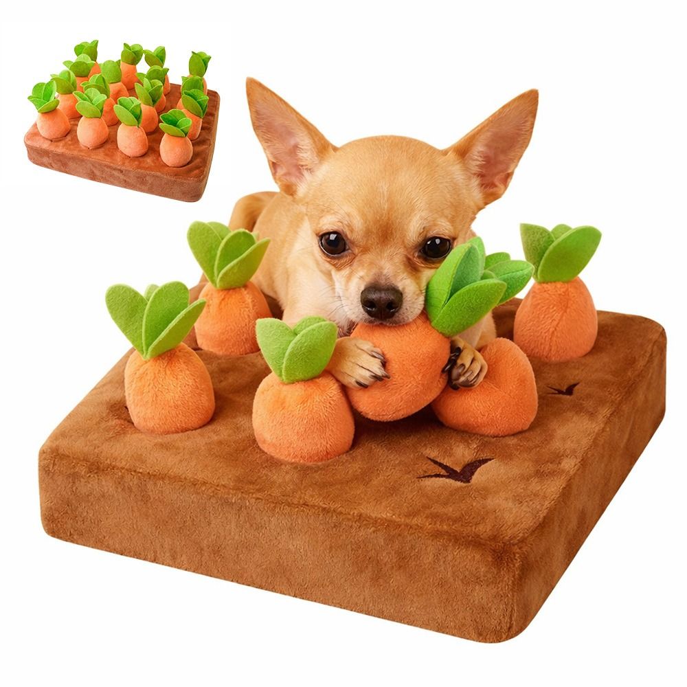 스트레스 해소용 당근 스너플 매트, 탈부착 가능한 당근 - Snuffle Mat For Dogs 리뷰 및 가격