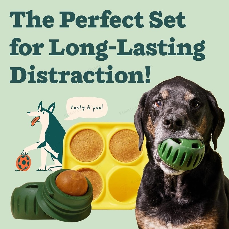 럭셔리 모던 인터랙티브 슬로우 피더 간식 배출 강아지  - Rubber Treat Dispensing Dog Toy 리뷰 및 가격