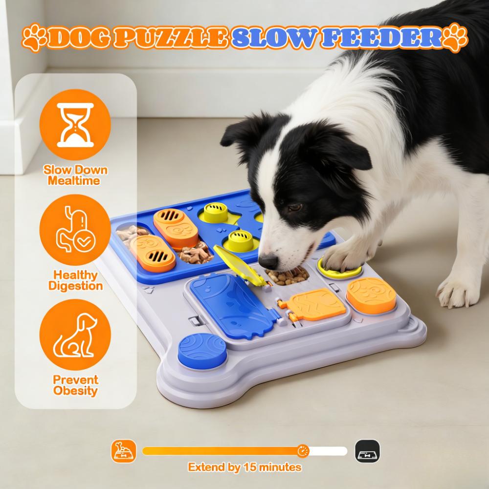 강아지 퍼즐 장난감 & 반려동물 급식기 - IQ 훈련용 - Dog Puzzle Feeder Toy 리뷰 및 가격