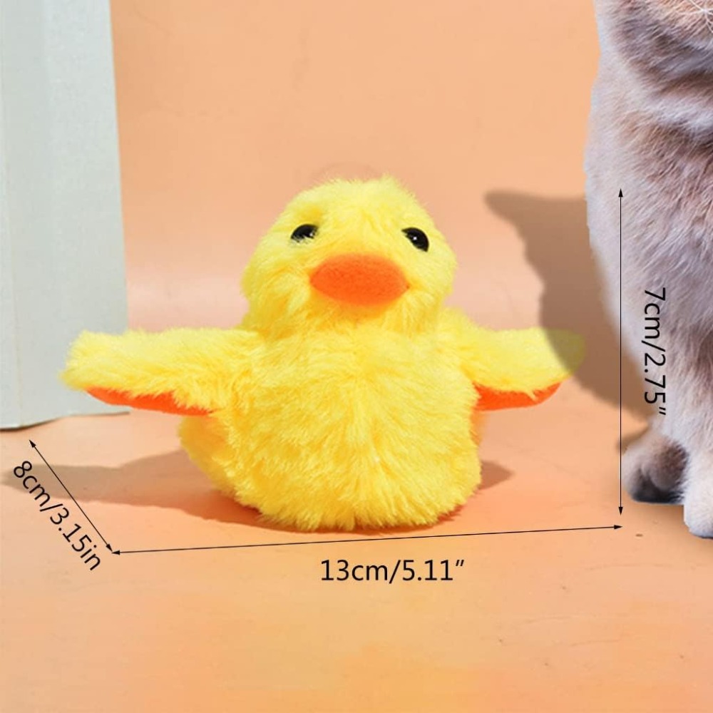 전동 오리 고양이 장난감 인터랙티브 플러시 키커 충전식 - Catnip Interactive Plush Mouse 리뷰 및 가격