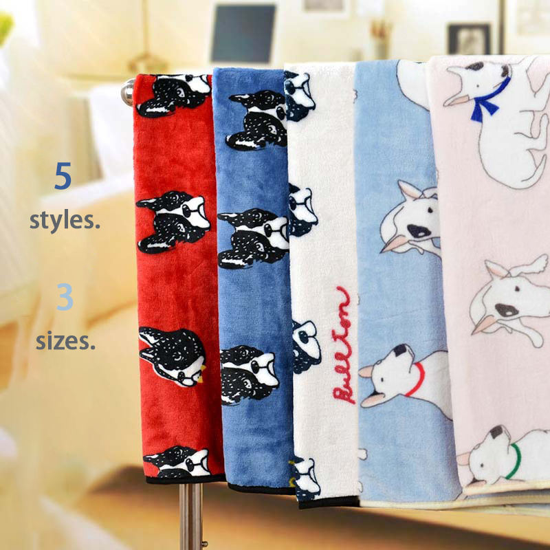 부드러운 플란넬 개 침대 담요, 애완 동물 수면 패드, - Pet Beds 리뷰 및 가격