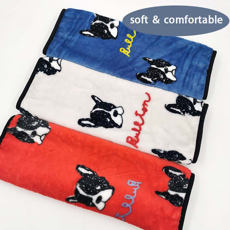 부드러운 플란넬 개 침대 담요, 애완 동물 수면 패드, - Pet Beds 리뷰 및 가격