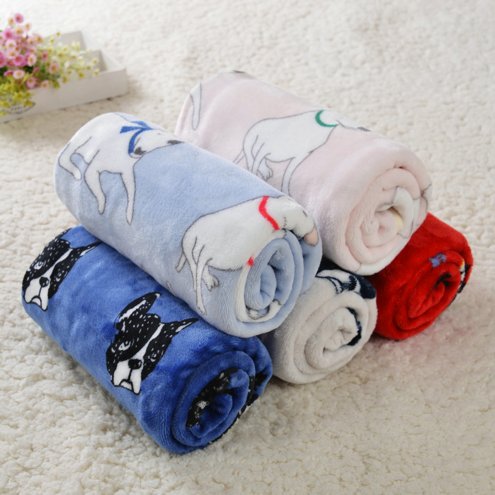 부드러운 플란넬 개 침대 담요, 애완 동물 수면 패드, - Pet Beds 리뷰 및 가격